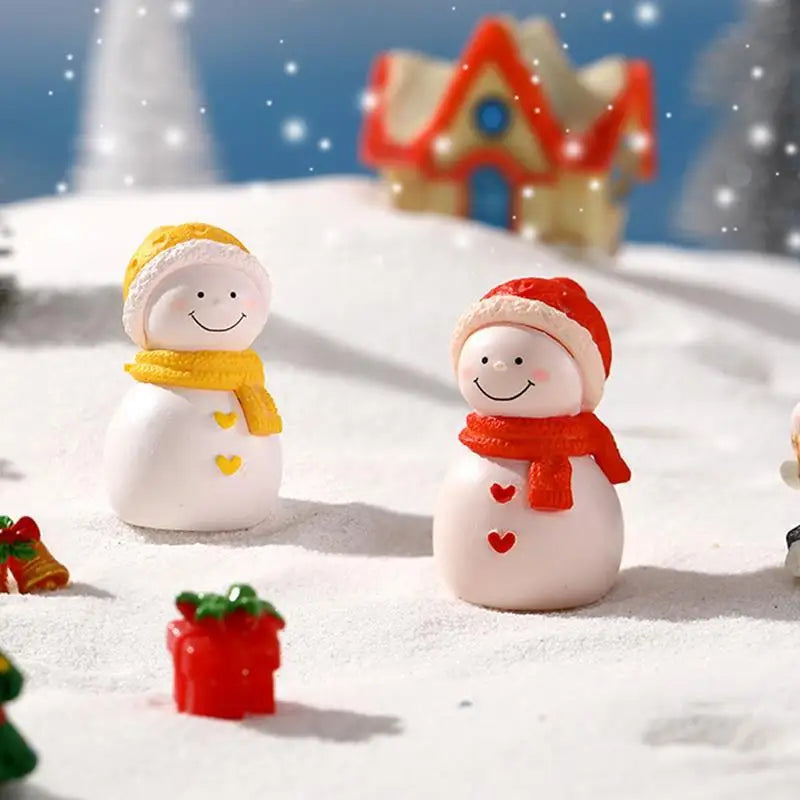 Mini Christmas Tree Figurines