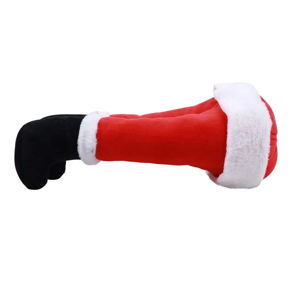 Silly Santa Claus Legs Plush